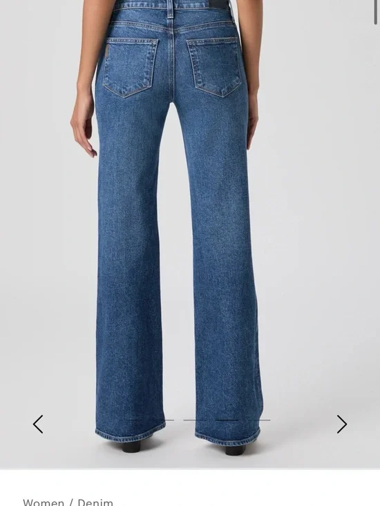 NWT PAIGE Sofia High-Rise Flare Jeans sz27 31” inseam - Picture 3 of 5